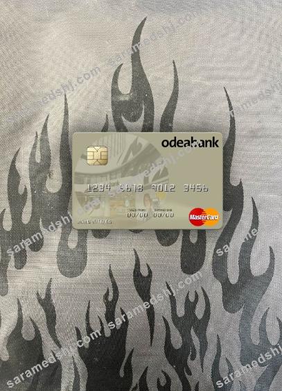Turkey Odeabank mastercard photolook front
